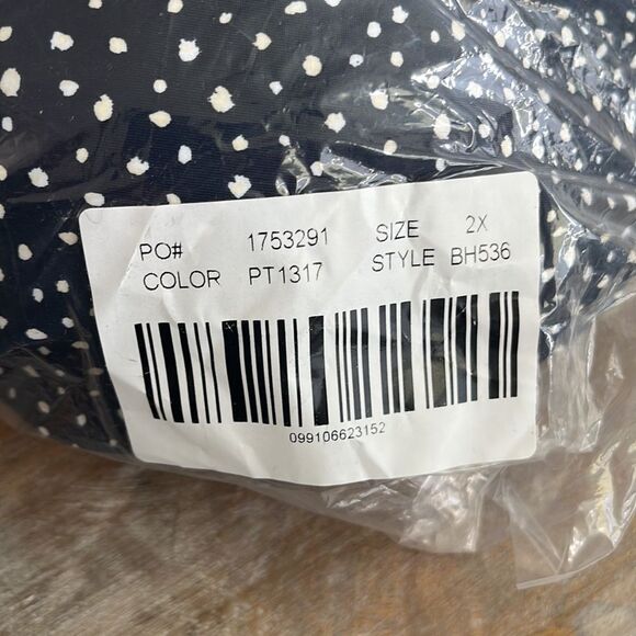 J Crew Strappy twist bikini top in dot Womens Size‎ 2X - Picture 6 of 6